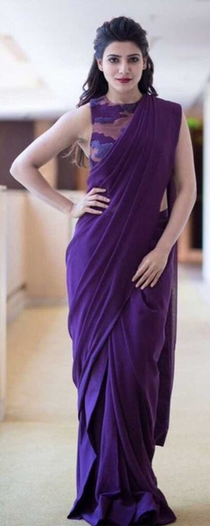 samantha in saree