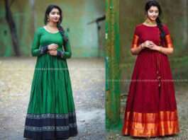 ethnic long gown