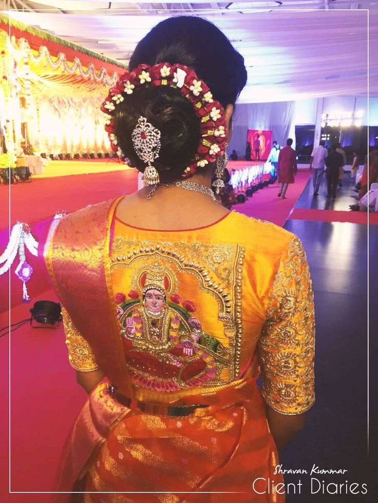 goddess lakshmi blouse 