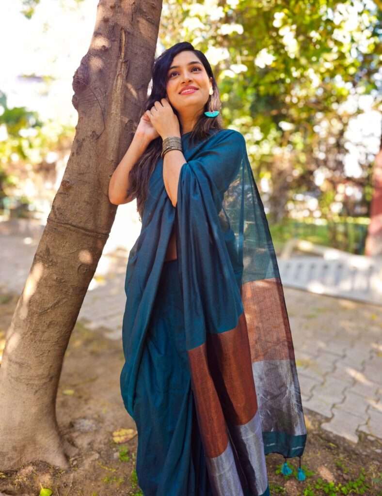 khadi cotton saree