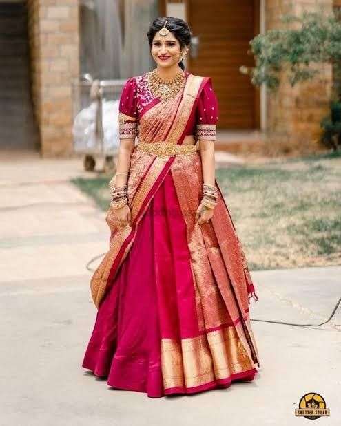 10 Stylish Kanjeevaram Saree Draping Styles 