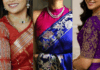 Kanjeevaram saree blouse combinations